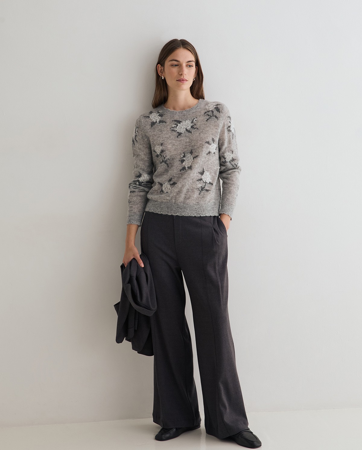 OI26 45453 PANTALÓN anchos pinza