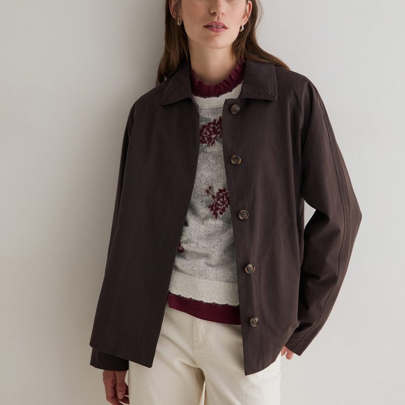 OI26 45628 Gabardina corta