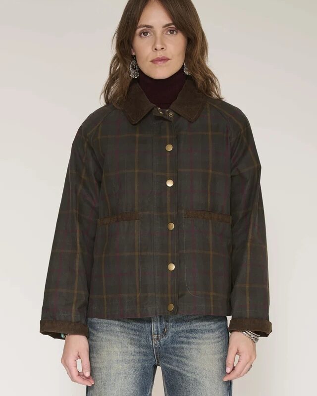 OI26 MARIELA CHECKS parka