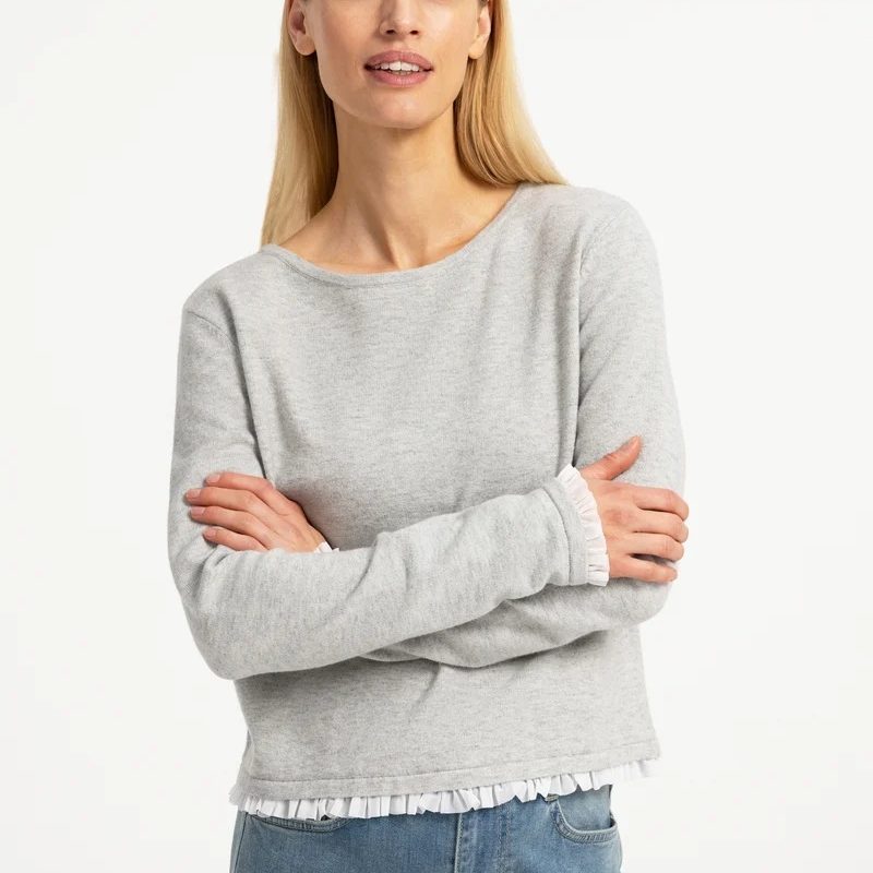 OI26 000625 JERSEY fino con volante