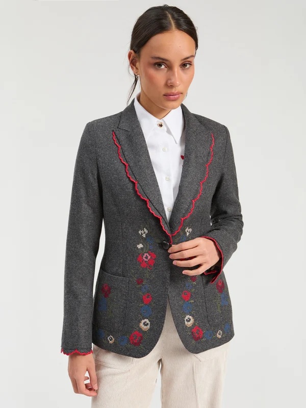 OI26 33741 HILLARY blazer tweed