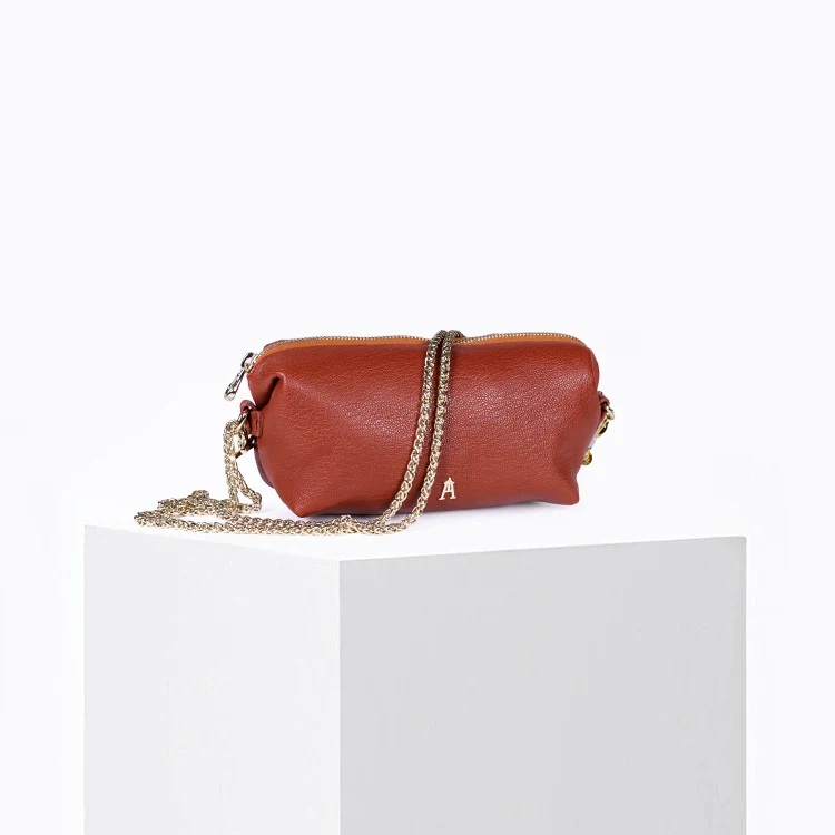 NUAGE lamb leather BOLSO