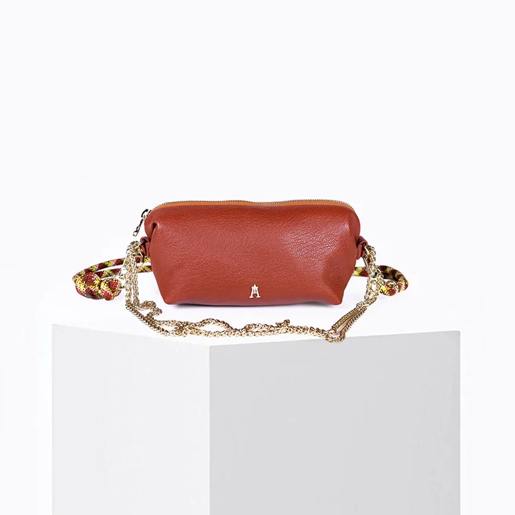 NUAGE lamb leather BOLSO