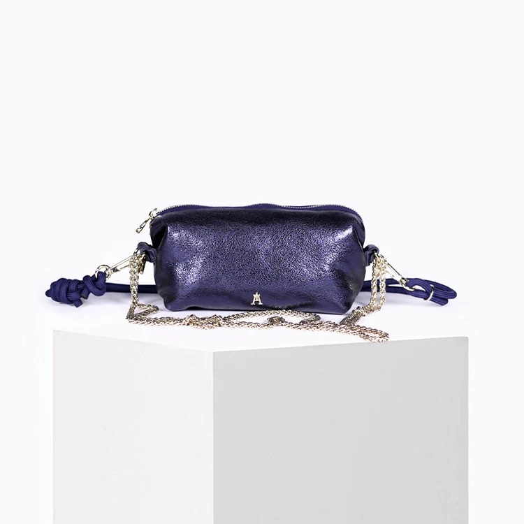 NUAGE metal bleu BOLSO